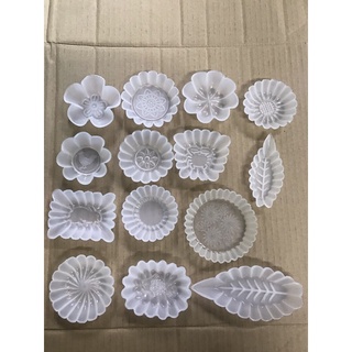 5 khuôn bánh bò nhựa có thể làm khuôn bánh tart hoặc đổ rau câu bánh da lợn hiệu