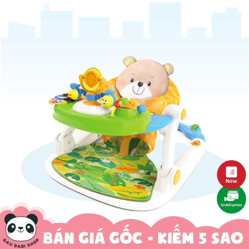 FREE SHIP !!! Xe 3 giai đoạn tập ngồi, đứng, đi Winfun 0859