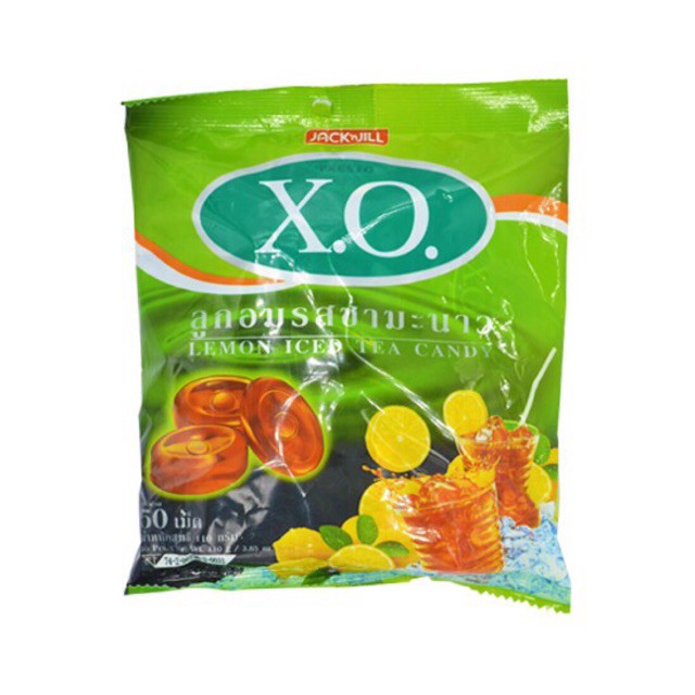Kẹo XO hương vị Trà Chanh 110g vị chanh tươi mát / vị hoa quả