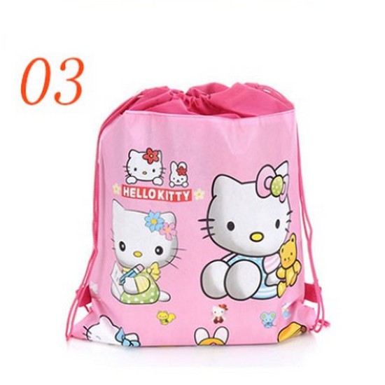 Ba Lô Rút Dây Không Dệt Chủ Đề Avengers Làm Quà Tặng Sinh Nhật/Giáng Sinh Cho Bé