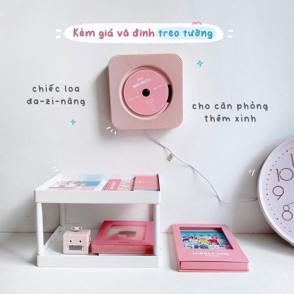 Loa Bluetooth Kết Hợp Máy Chạy Đĩa CD Chính Hãng KECAG