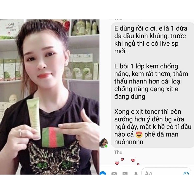 (TẶNG QUÀ 150K) Kem Chống Nắng SPF 50 I’m Nature Chống Nắng 8 Tiếng 30g