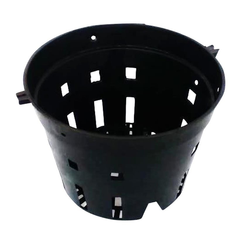 Sản phẩm CHẬU NHỰA TRỒNG LAN F16 MÀU ĐEN + Tặng  phân hữu cơ cao cấp