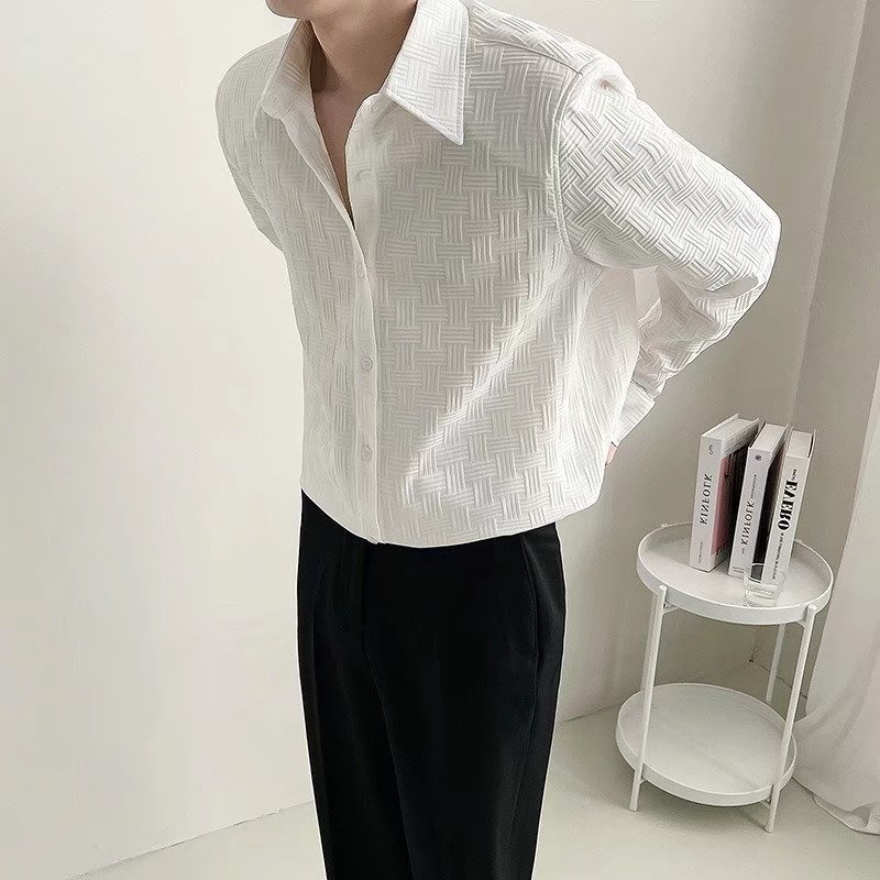 Áo Sơ Mi Tay Dài Dáng Rộng Phong Cách Harajuku Hàn Quốc Thời Trang Mùa Hè Mới