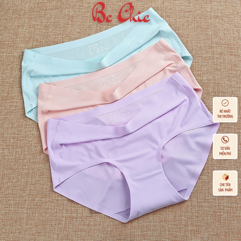 QUẦN SU THÔNG HƠI KHÔNG ĐƯỜNG MAY QUYẾN RŨ BC_CHIC LINGERIE