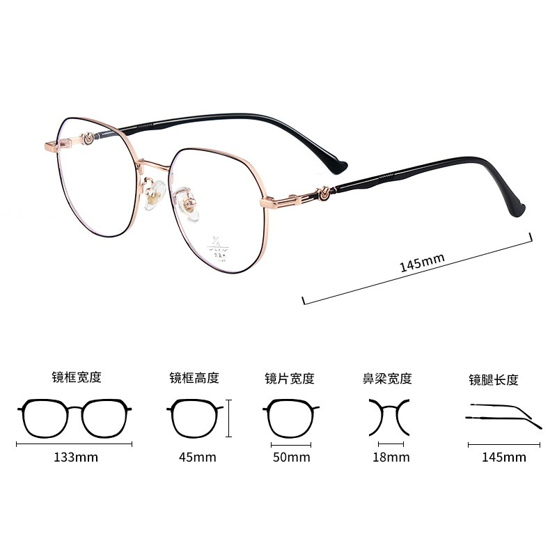 Kính Mát Thời Trang Chống Ánh Sáng Xanh Unisex Jz5510 | BigBuy360 - bigbuy360.vn