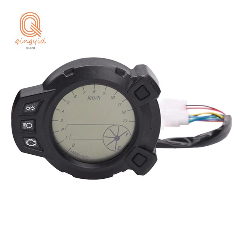Đồng hồ tốc độ màn hình LCD 7 màu cho xe máy Yamaha ZUMA x 125 (BWS) MBK 125 YW125