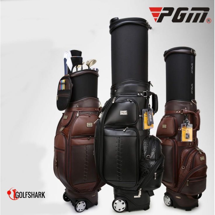 Túi Đựng Gậy Golf Da Kèm Khóa Số Chính Hãng PGM - Golf Bag