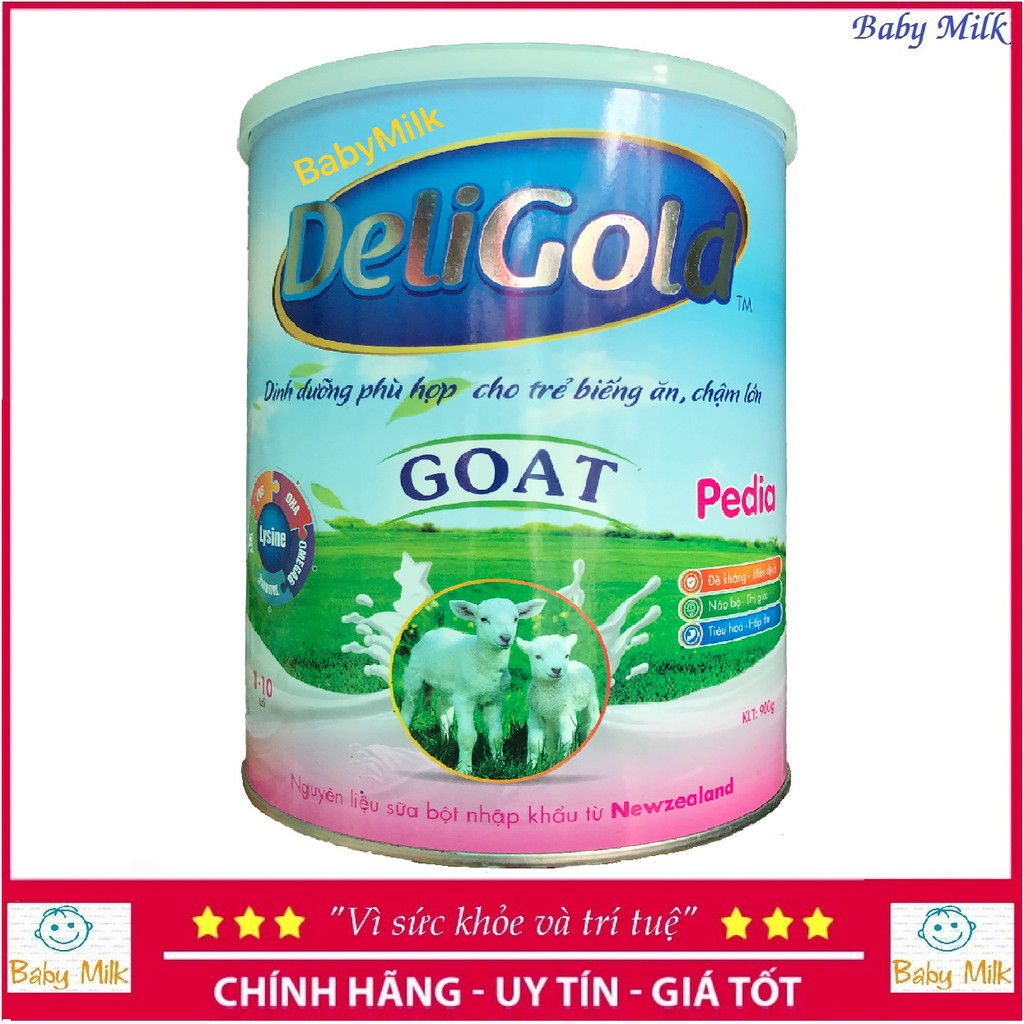 Sữa dê Deligold Goat pedia 900g thumbnail