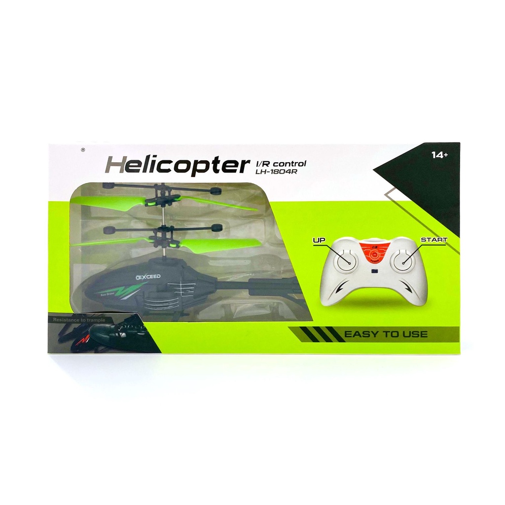 Đồ chơi máy bay trực thăng điều khiển từ xa ZHAN QI TOYS 2.4G 2CH không có cổng sạc usb