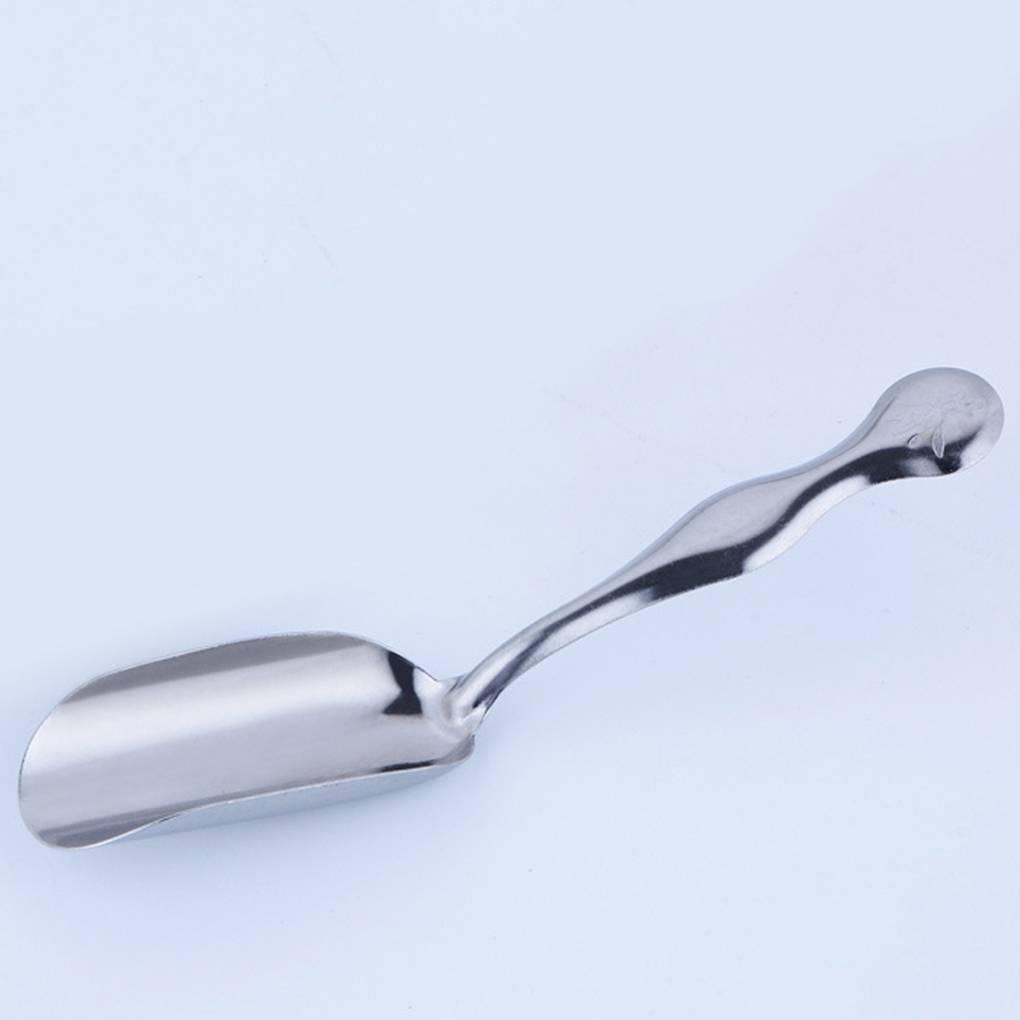 Muỗng Múc Trà Bằng Thép Không Gỉ Tay Cầm Chống Trượt Tiện Dụng