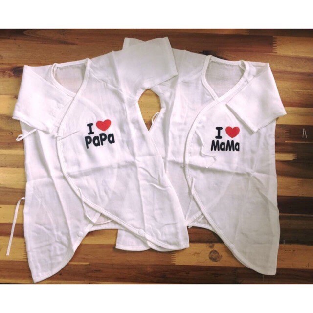 Body xô Papa Mama cho bé