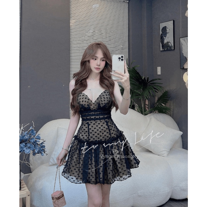 Đầm Xô Hột Có Mút Với Thiết Kế Khoe Body Thu Hút Ánh Mắt Người Xem UP h.h.p
