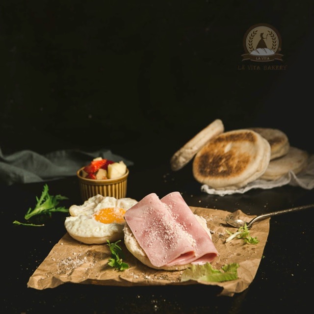 Bánh Nướng Xốp Kiểu Anh  - Whole Wheat English Muffins