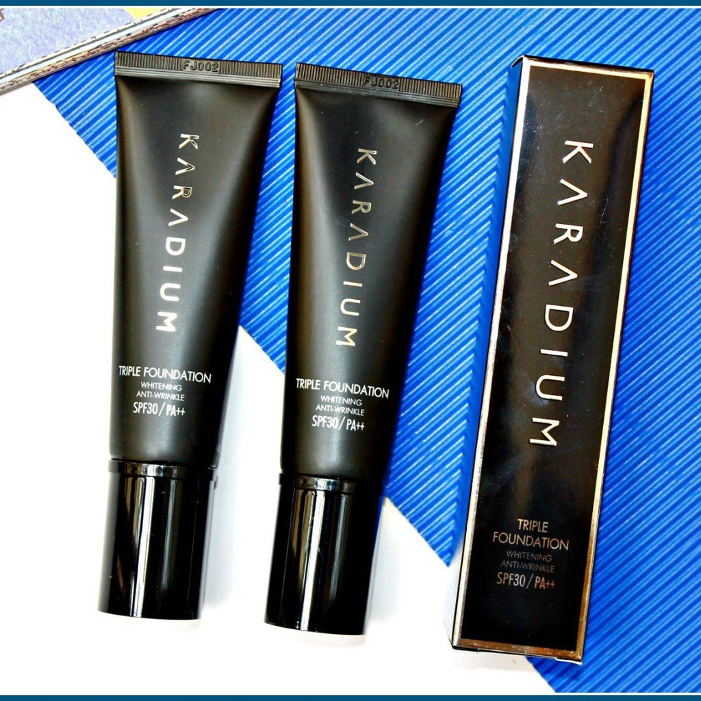 Kem Nền Tuýp Karadium Triple Foundation SPF30 PA++ 50ml