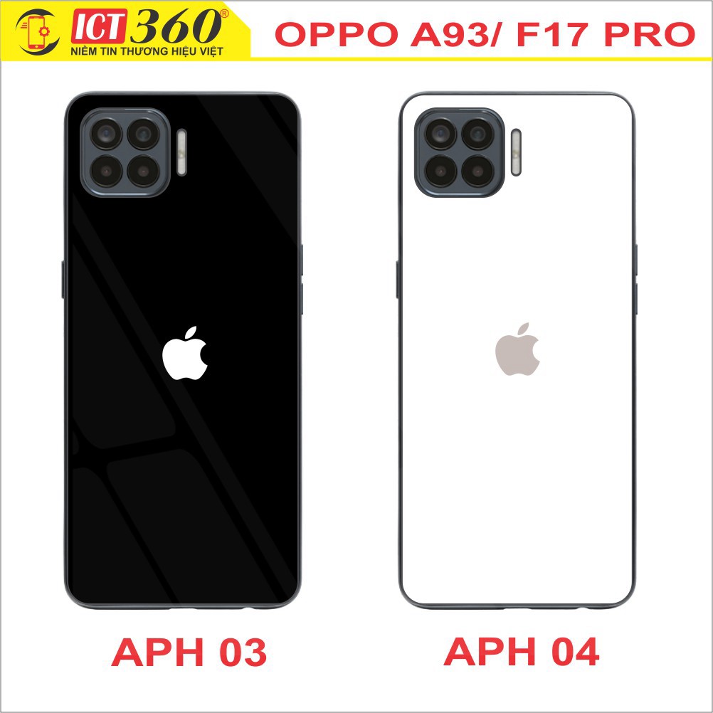 Ốp Lưng Kính Oppo A93/ F17 Pro - in Theo Yêu Cầu - in giả iphone