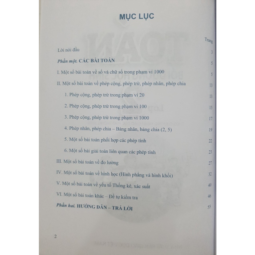 Sách - Toán bồi dưỡng học sinh lớp 2