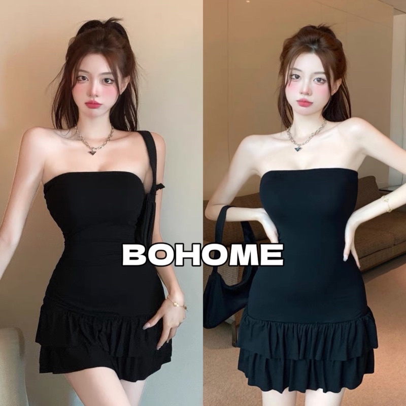 Đầm ống tầng xinh Taobao- Bohome