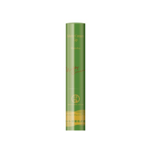 Son tan chảy dưỡng môi chống nắng Mentholatum Melty Cream Lip SPF25, PA+++ Matcha 2.4g .