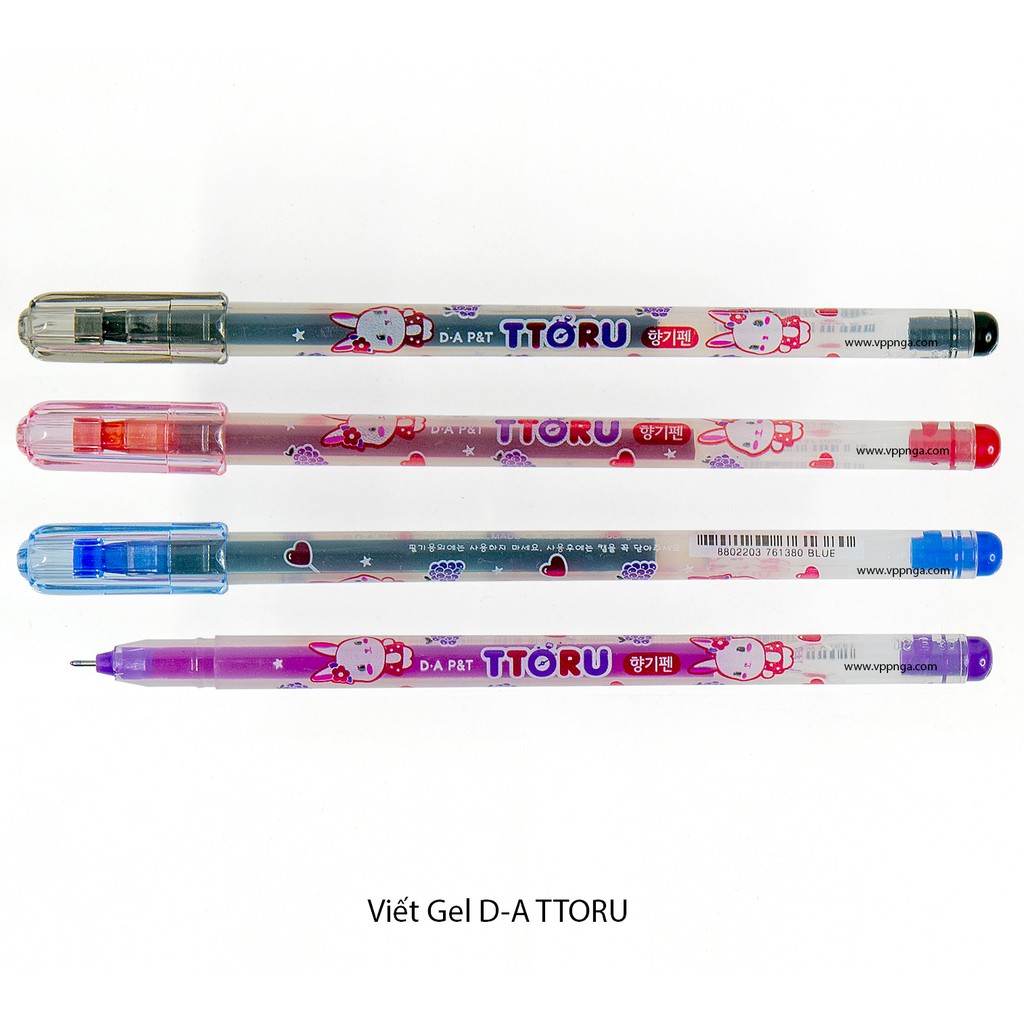 Viết mực Gel D-A TTORU (1 cây)