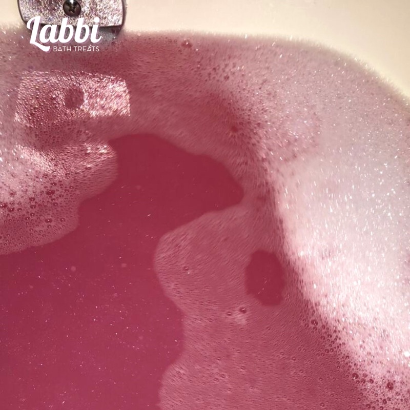 PEONY [Labbi] Bath bomb / Viên sủi bồn tắm / Bom tắm