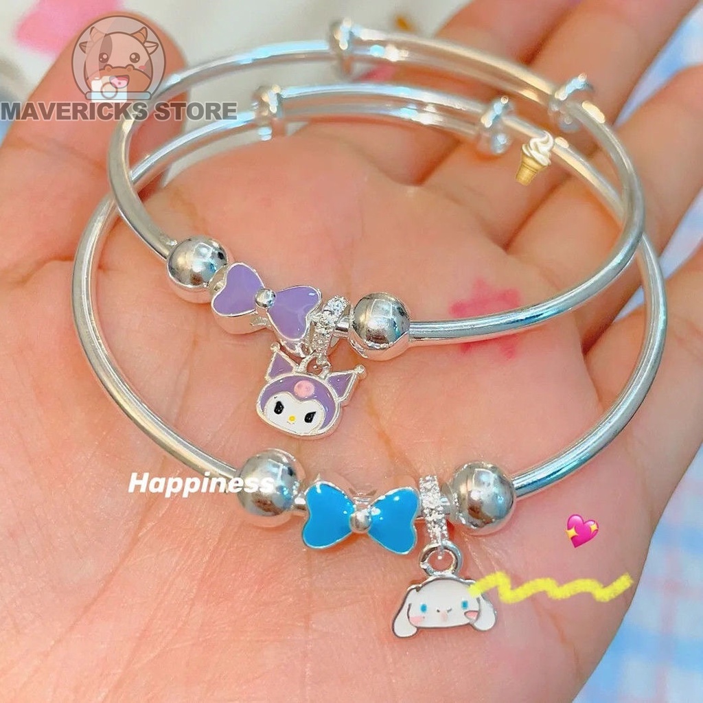 Vòng Tay Mặt Hình Hoạt Hình Dễ Thương