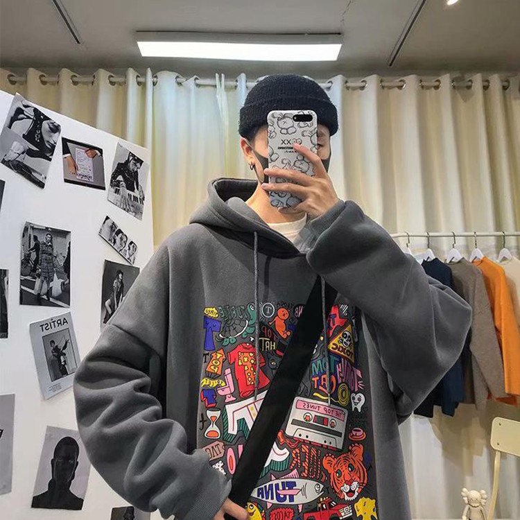 [VIDEO THẬT] Áo Hoodie Nhiều Thú Nỉ Ngoại Q.u.ả.n.g C.h.â.u ( unisex nam nữ đều mặc được) | BigBuy360 - bigbuy360.vn