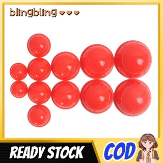 12pcs Silicone Body Massager Vacuum Cupping Therapy Cups Health Care Tool