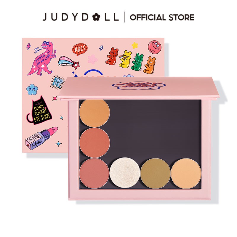 Hộp rỗng đựng phấn mắt theo sở thích JUDYDOLL 3g tiện dụng có thể chứa được 12 màu | BigBuy360 - bigbuy360.vn