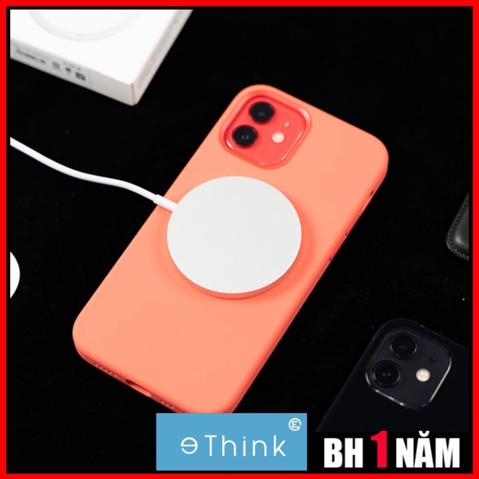 Sạc Không Dây MagSafe Charger Cho IP 12 Và Các Dòng Máy Hỗ Trợ Sạc Không Dây Chuẩn Qi