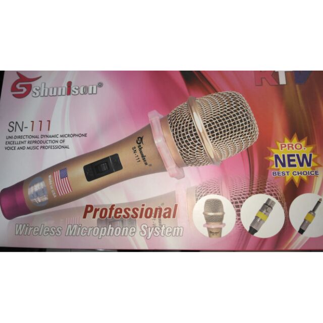 Micro có dây shunison SN 111 xịn