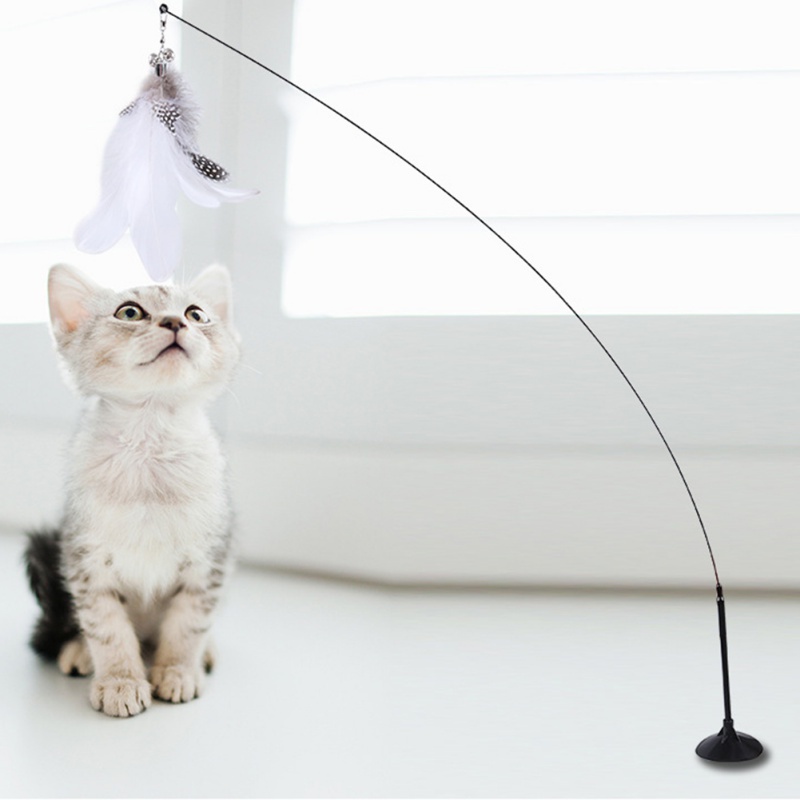 Gậy Đồ Chơi Tự Động Bằng Nhựa Dễ Thương Vui Nhộn Cho Mèo Cưng