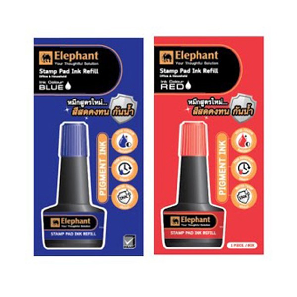 💐[MƯA KHUYẾN MÃI] Mực dấu Elephant - mực dấu tươi KO LEM TRONG NUOC