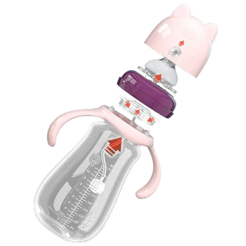 Bình Uống Sữa Cho Bé Dung Tích 160ml / 240ml / 330ml Tiện Dụng