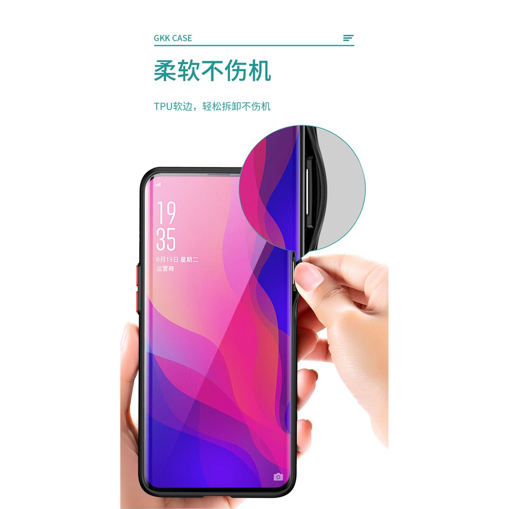 Ốp Điện Thoại Chống Rơi Màu Nude Cho Oppo Find X | BigBuy360 - bigbuy360.vn