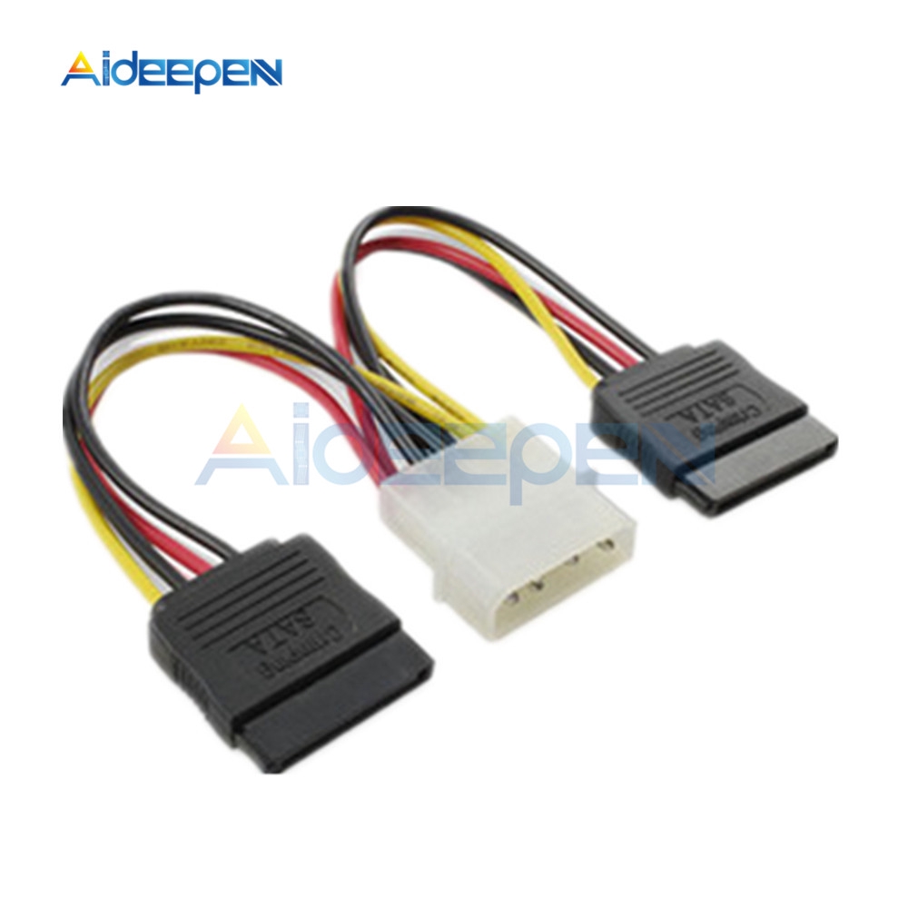 Cáp Chuyển Đổi Ổ Cứng 4 Pin Ide Molex Sang 2 Serial Ata Sata Y