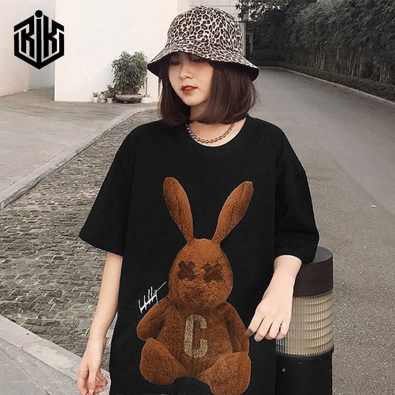Áo thun tay lỡ RIK nam nữ Unisex, áo phông form rộng Oversize ATL130 | BigBuy360 - bigbuy360.vn