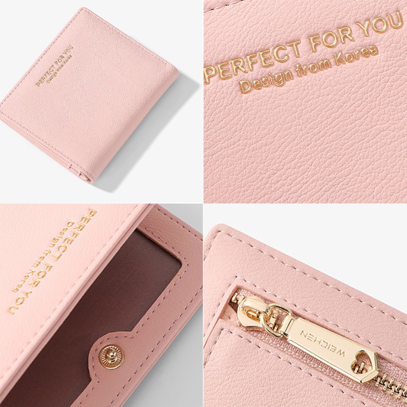 Ví Nữ 🎀𝐅𝐑𝐄𝐄𝐒𝐇𝐈𝐏 🎀Ví Nữ Mini Cầm Tay PERFECT FOR YOU Dáng Vuông Xinh Xắn Dễ Thương PFY01 - JUKODA | BigBuy360 - bigbuy360.vn