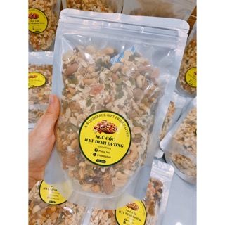 Ngũ cốc tăng cơ giảm mỡ mix 9 loại hạt và trái cây khô nhập khẩu