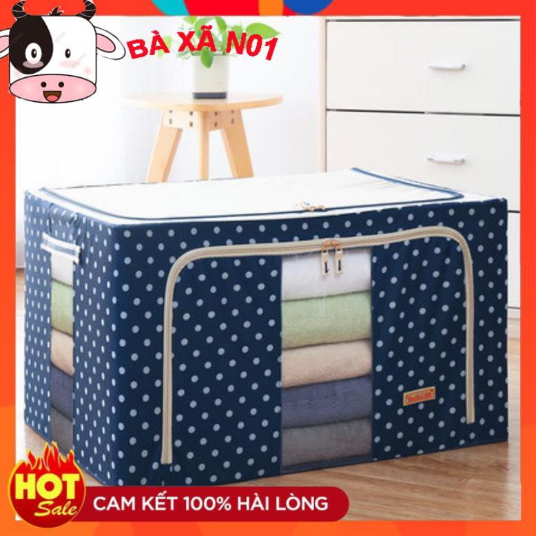 Hộp Đựng Chăn Màn Quần Áo Khung Thép Cao Cấp