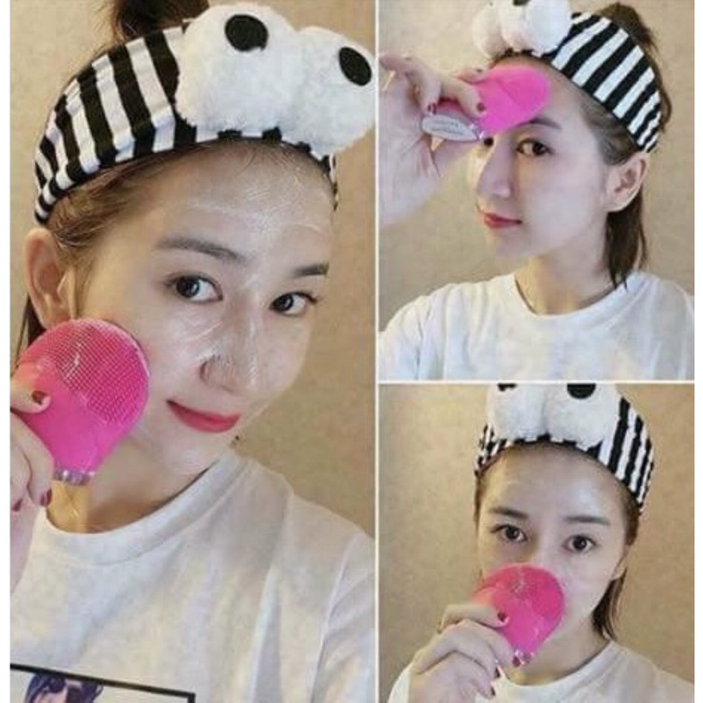 ( Siêu Sỉ ) Máy Rửa Mặt Massage Forever Luna Mini - Chất Liệu Toàn Máy Là Silicone Chống Nước An Toàn Cho Da