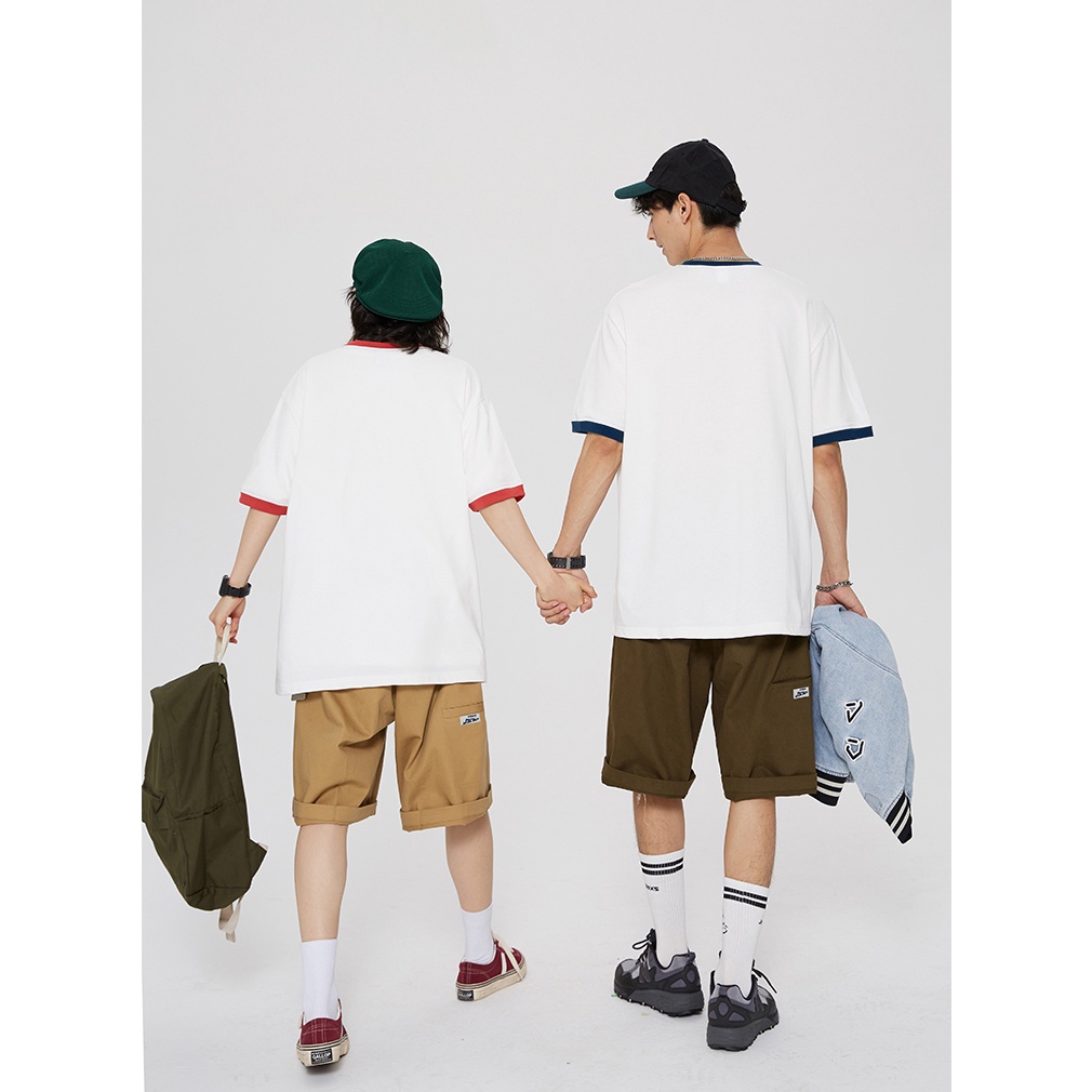 Áo thun INFINITEE Gildan Tay Viền - 76600 Premium Cotton - Adult Ringer T-Shirt