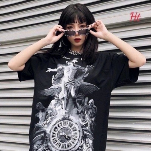 Áo Phông Tay Lỡ , Áo Hè Nam Nữ From Rộng Unisex MIKENCO Chất Liệu Cotton Thấm Hút Mồ Hôi.