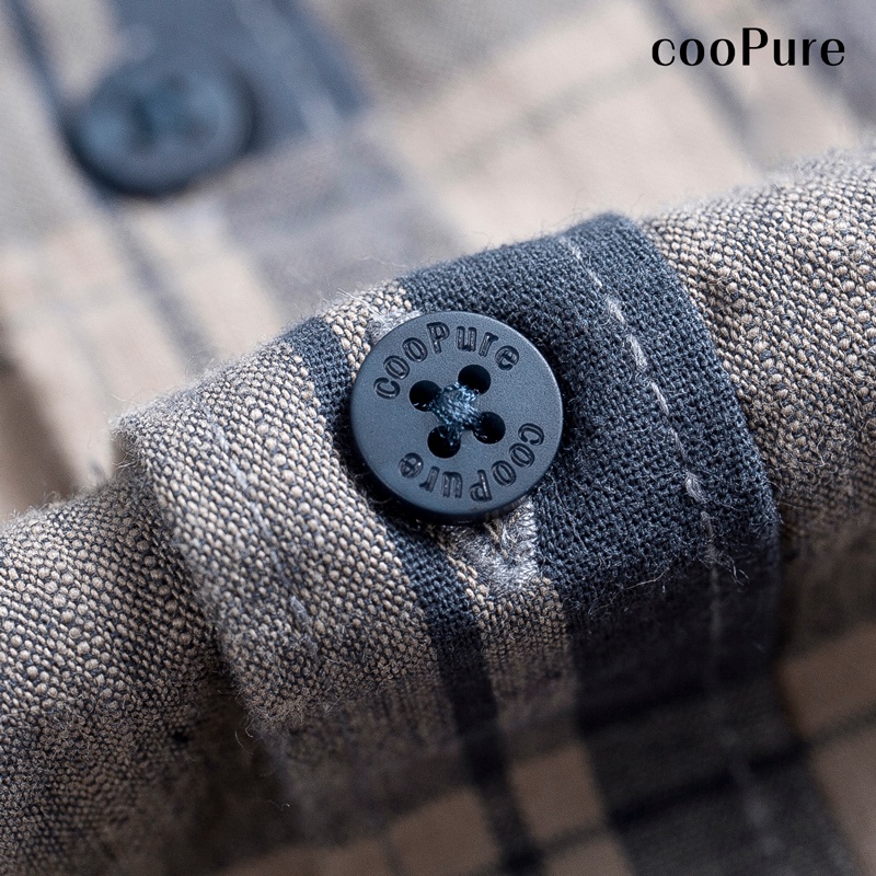 Áo sơ mi nam cooPure Extra Fine Cotton Casual, thiết kế hiện đại NO.1655 (5 màu) | BigBuy360 - bigbuy360.vn