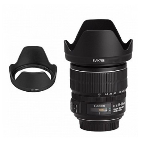 Loa che nắng hood Canon EW-78E For Canon EF-S 15-85mm f/3.5-5.6 IS USM