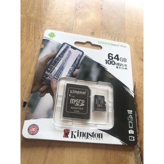 Thẻ nhớ 64gb - thẻ nhớ 64gb kingston micro sdxc class10 chính hãng