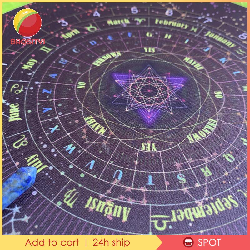 [Baosity1] Khăn Trải Bàn Chơi Bài Tarot Altar Cổ Điển Vải Flannel Dày