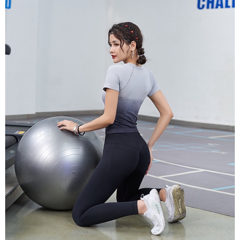 Aó thun tập gym yoga thể thao mitao loang màu