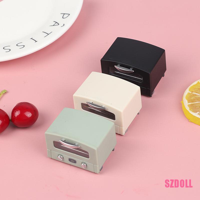 1 Lò Vi Sóng Mini Tỉ Lệ 1:12 Trang Trí Nhà Búp Bê