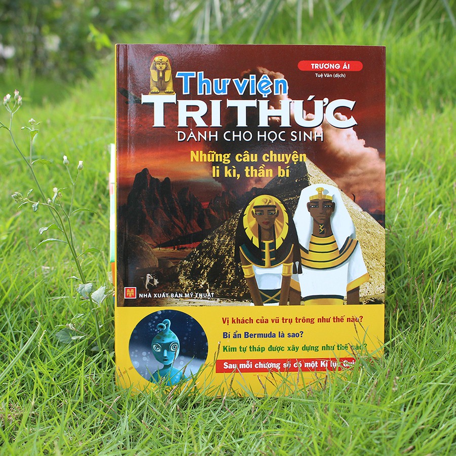 Sách - Thư Viện Tri Thức Dành Cho Học Sinh ( Hộp 4 Cuốn) Tặng Kèm Bookmath